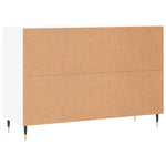 Skjenk Hvit 104X35X70 Cm Konstruert Tre