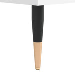 Skjenk Hvit 104X35X70 Cm Konstruert Tre