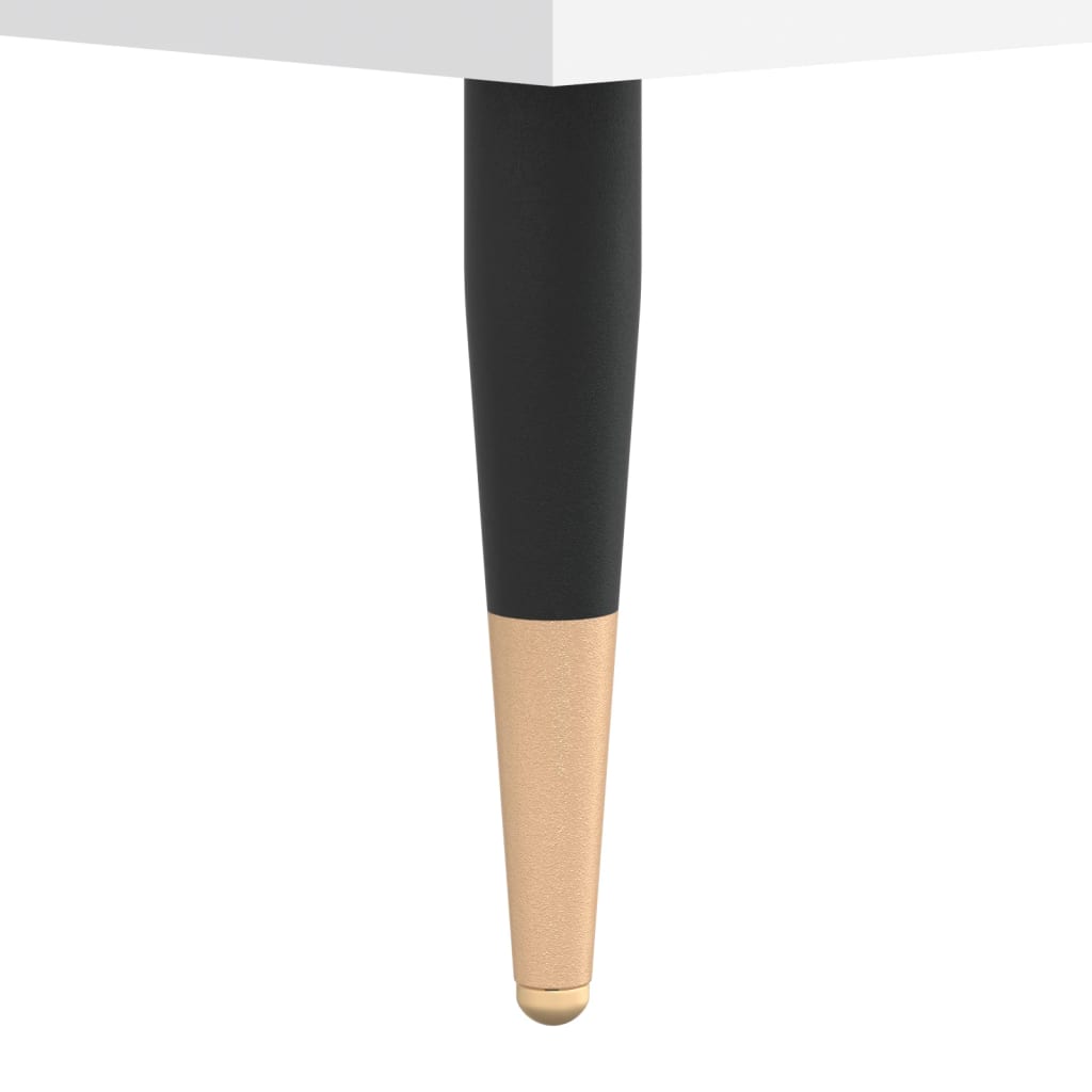 Skjenk Hvit 104X35X70 Cm Konstruert Tre