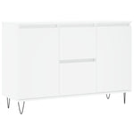 Skjenk Hvit 104X35X70 Cm Konstruert Tre