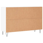 Skjenk Hvit 104X35X70 Cm Konstruert Tre