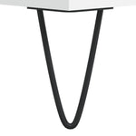Skjenk Hvit 104X35X70 Cm Konstruert Tre
