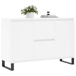 Skjenk Hvit 101,5X35X70 Cm Konstruert Tre