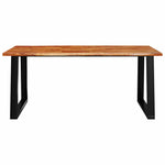 Spisebord Med Naturlig Kant 180X90X75 Cm Heltre Akasie