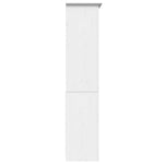Bokhylle Bodo Hvit 82X40X173 Cm Heltre Furu