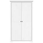 Garderobe Bodo Hvit 99X53,5X173 Cm Heltre Furu