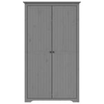 Garderobe Bodo Grå 99X53,5X173 Cm Heltre Furu