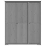 Garderobe Bodo Grå 146X53,5X173 Cm Heltre Furu