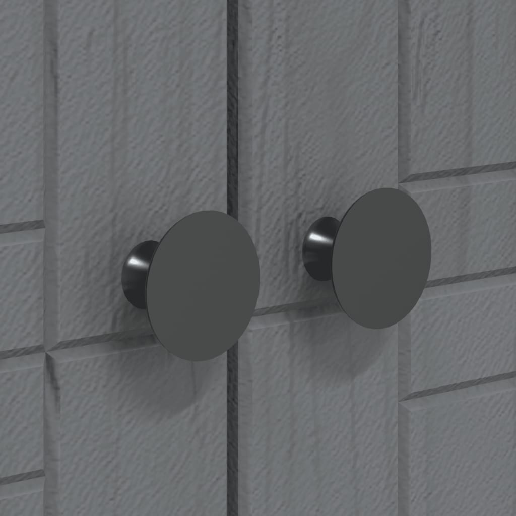 Garderobe Bodo Grå 146X53,5X173 Cm Heltre Furu