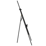 Staffelistativ Svart 53,5X95X127 Cm Heltre Furu