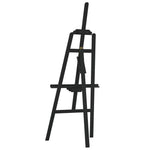 Staffelistativ Svart 53,5X95X127 Cm Heltre Furu