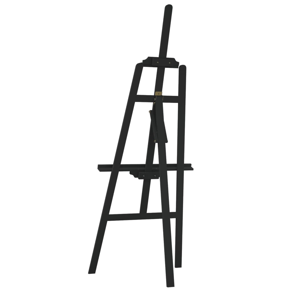 Staffelistativ Svart 53,5X95X127 Cm Heltre Furu
