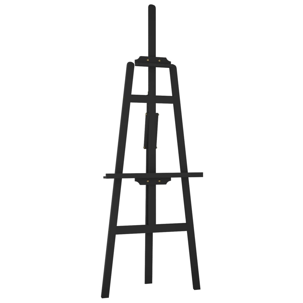 Staffelistativ Svart 53,5X95X127 Cm Heltre Furu