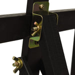 Staffelistativ Svart 53,5X95X127 Cm Heltre Furu