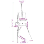 Staffelistativ 81X121X173 Cm Heltre Furu