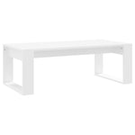 Salongbord Hvit 102X50X35 Cm Konstruert Tre