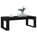 Salongbord Svart 102X50X35 Cm Konstruert Tre