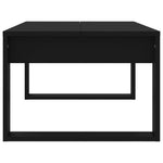 Salongbord Svart 102X50X35 Cm Konstruert Tre