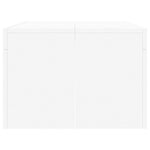 Salongbord Hvit 102X50X36 Cm Konstruert Tre