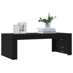 Salongbord Svart 102X50X36 Cm Konstruert Tre