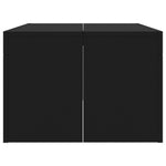 Salongbord Svart 102X50X36 Cm Konstruert Tre