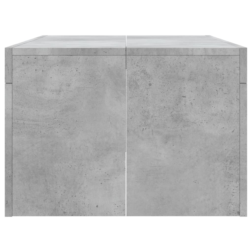 Salongbord Betonggrå 102X50X36 Cm Konstruert Tre