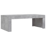 Salongbord Betonggrå 102X50X36 Cm Konstruert Tre