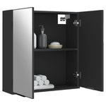Baderomsspeil Svart 64X20X67 Cm Konstruert Tre
