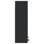 Baderomsspeil Svart 64X20X67 Cm Konstruert Tre