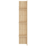 Tv-Benk Sonoma Eik 152X22X113 Cm Konstruert Tre