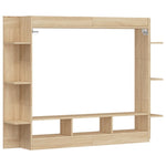 Tv-Benk Sonoma Eik 152X22X113 Cm Konstruert Tre