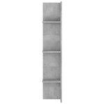 Tv-Benk Betonggrå 152X22X113 Cm Konstruert Tre