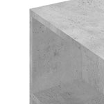 Tv-Benk Betonggrå 102X34,5X43 Cm Konstruert Tre