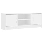 Tv-Benk Svart 102X30X37,5 Cm Konstruert Tre