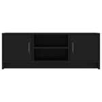 Tv-Benk Svart 102X30X37,5 Cm Konstruert Tre