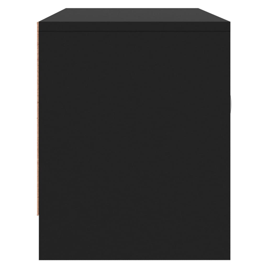 Tv-Benk Svart 102X30X37,5 Cm Konstruert Tre