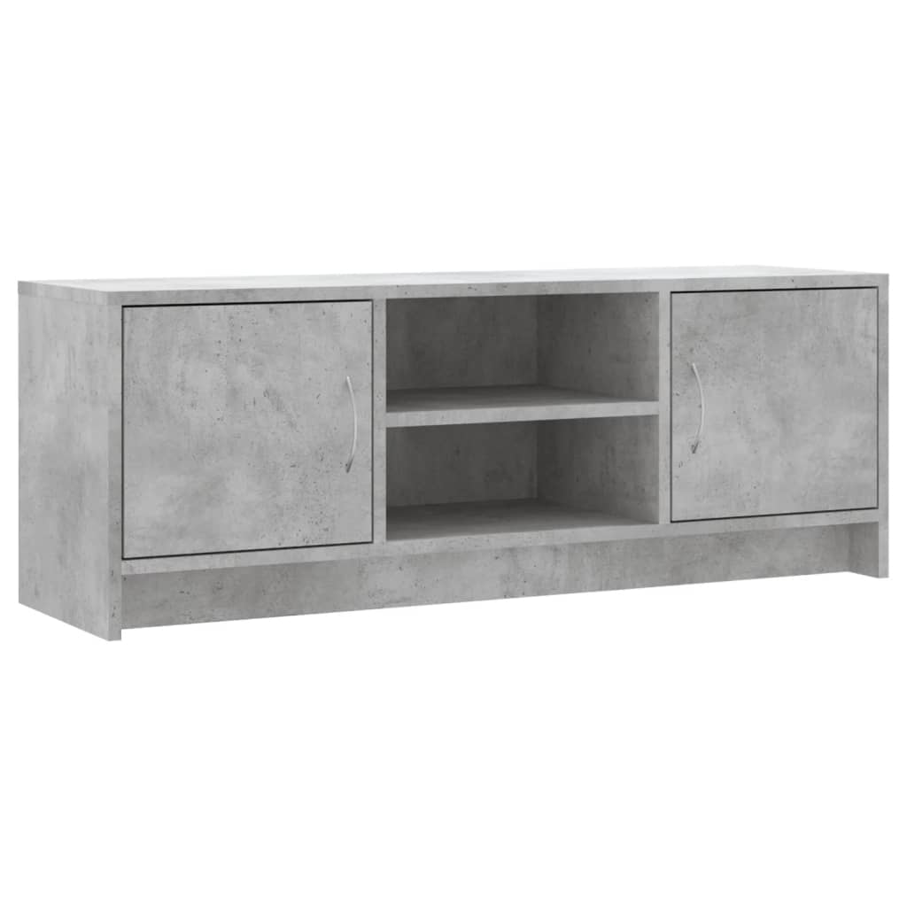 Tv-Benk Betonggrå 102X30X37,5 Cm Konstruert Tre