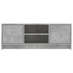 Tv-Benk Betonggrå 102X30X37,5 Cm Konstruert Tre