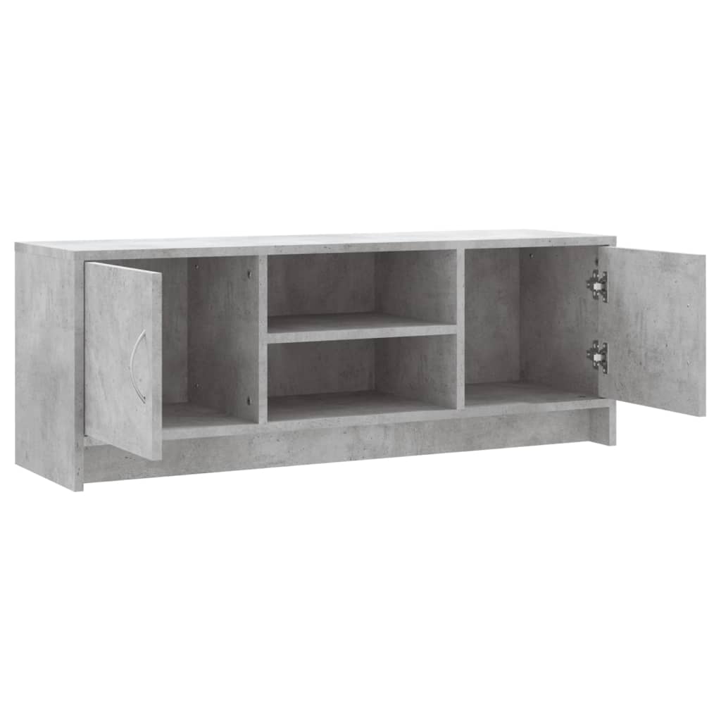 Tv-Benk Betonggrå 102X30X37,5 Cm Konstruert Tre