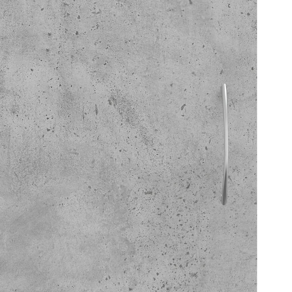 Tv-Benk Betonggrå 102X30X37,5 Cm Konstruert Tre