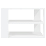 Salongbord Hvit 59,5X59,5X40 Cm Konstruert Tre