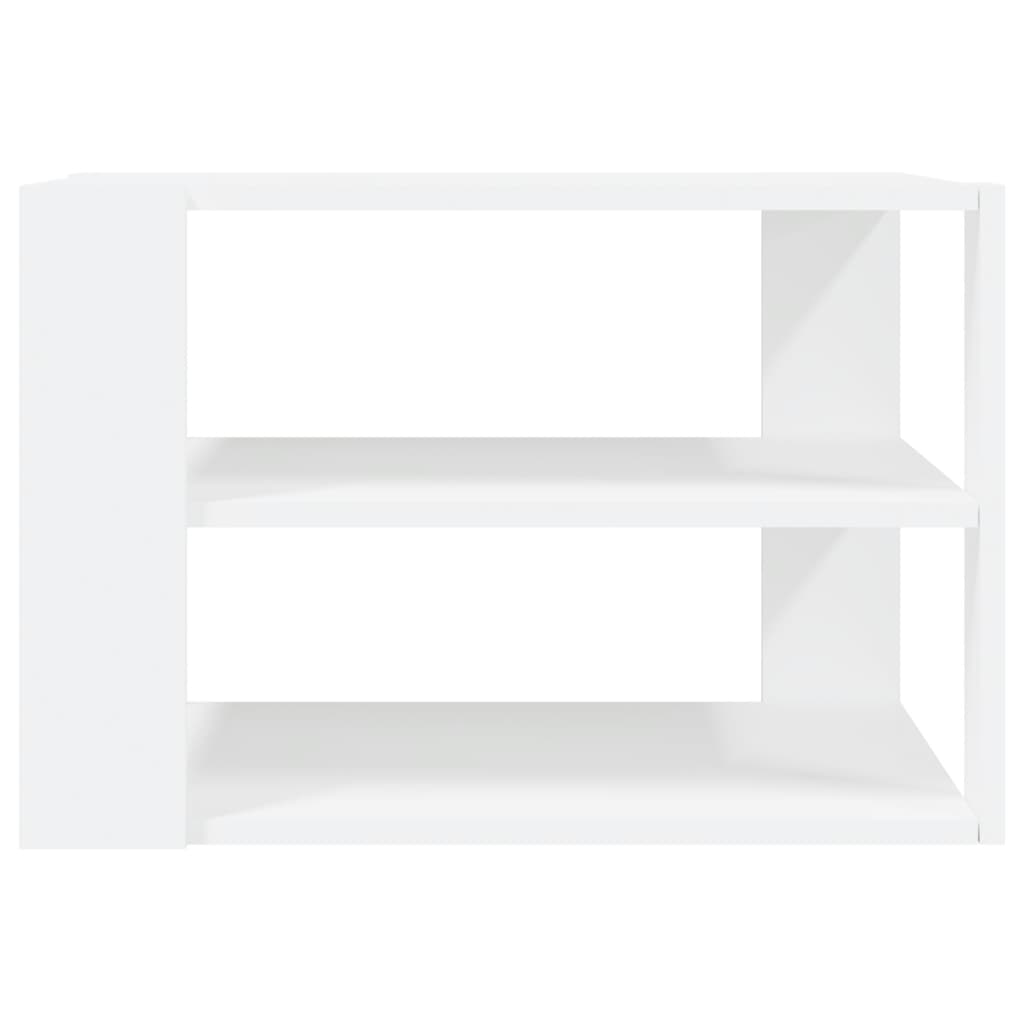 Salongbord Hvit 59,5X59,5X40 Cm Konstruert Tre