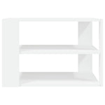 Salongbord Hvit 59,5X59,5X40 Cm Konstruert Tre
