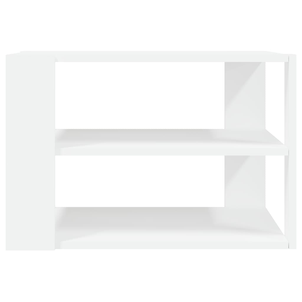 Salongbord Hvit 59,5X59,5X40 Cm Konstruert Tre