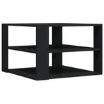 Salongbord Svart 59,5X59,5X40 Cm Konstruert Tre