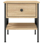 Nattbord Sonoma Eik 40X42X45 Cm Konstruert Tre