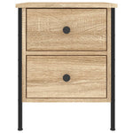 Nattbord Sonoma Eik 40X42X50 Cm Konstruert Tre