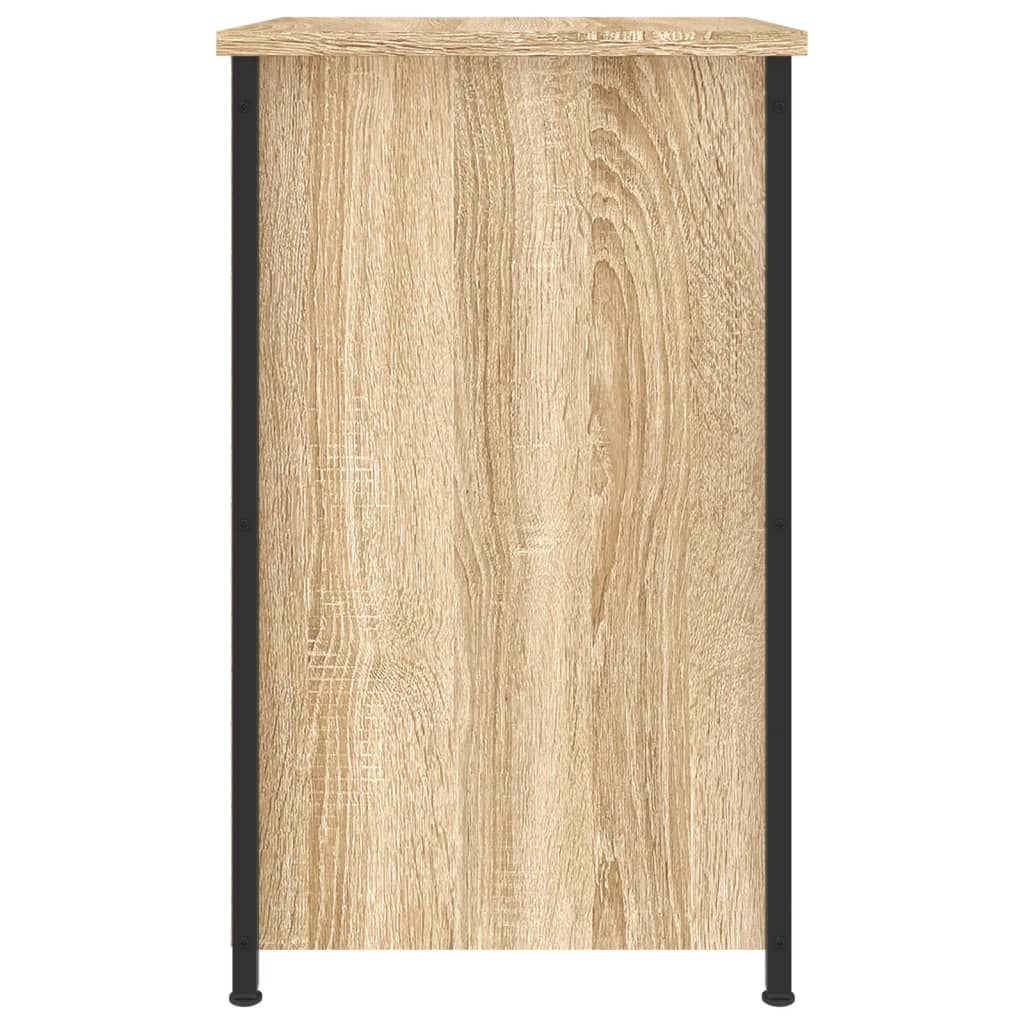 Nattbord Sonoma Eik 40X36X60 Cm Konstruert Tre