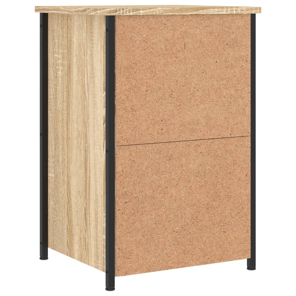 Nattbord Sonoma Eik 40X36X60 Cm Konstruert Tre