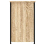 Nattbord 2 Stk Sonoma Eik 40X36X60 Cm Konstruert Tre